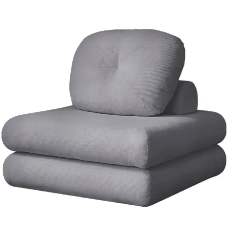 Foldable Living Room Sofa Bed Comfortable Single Sofas Folding Lazy Relax Pliable Sofa Multifunctional Pull Out Convertible Beds