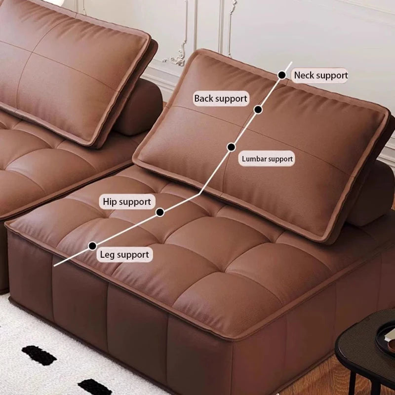 Single Living Room Sofa Modern Luxury Lounger Module Sofa Comfortable Sectional Nordic One-person Lazy Sofas Room Furniture