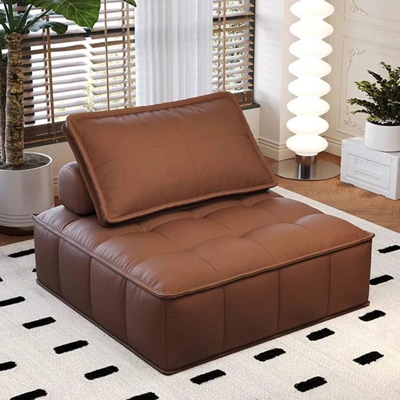 Single Living Room Sofa Modern Luxury Lounger Module Sofa Comfortable Sectional Nordic One-person Lazy Sofas Room Furniture