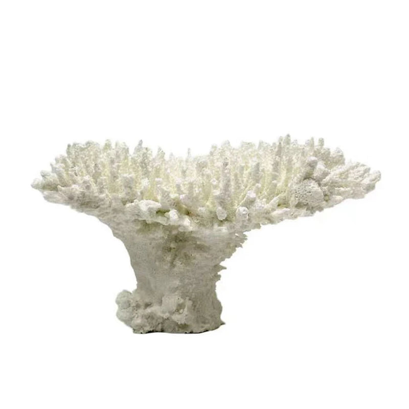 Miniature Simulated Coral Velvet Figurines Modern Living Room Decoration Aesthetic Interior Desktop Decor Sculpture Ornaments
