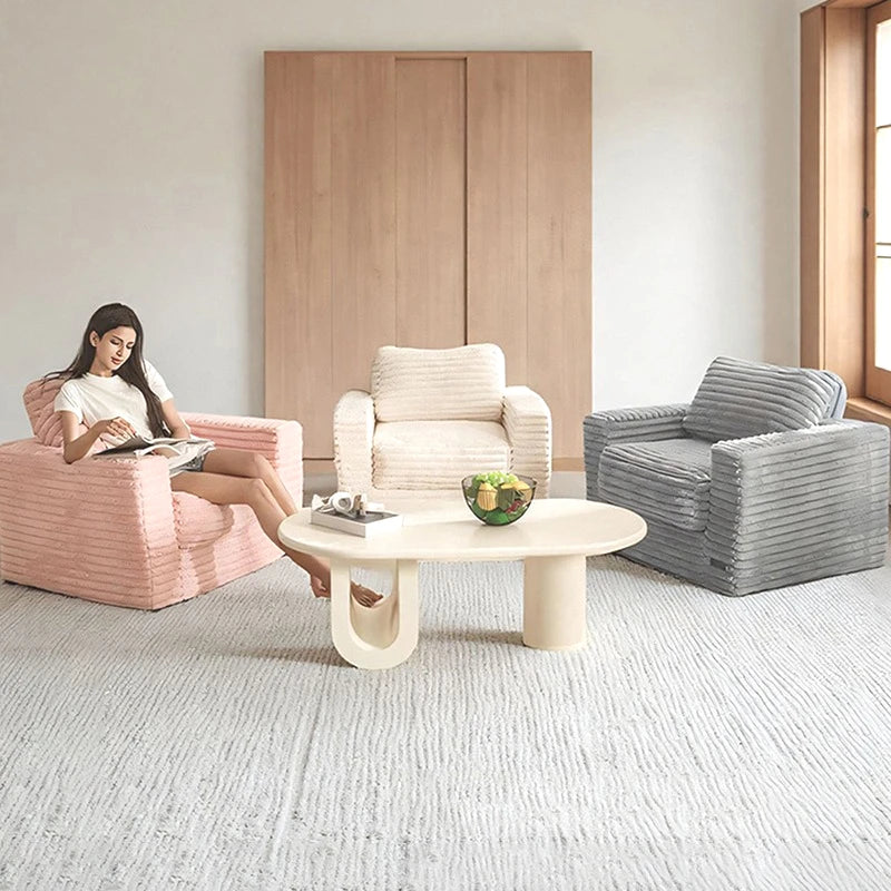Minimalism Living Room Sofas Nordic Modern Lazy Sofa Relaxing Air 1-person Sofas Movable Comfortable Giant Armchairs Household