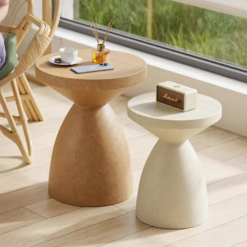 Simple Coffee Tables Creative Modern Round Table Aesthetic Design Mini Table Luxury Elegant Hall Furniture Household Living Room