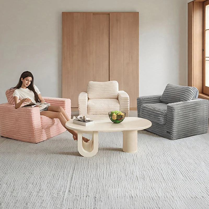 Minimalism Living Room Sofas Nordic Modern Lazy Sofa Relaxing Air 1-person Sofas Movable Comfortable Giant Armchairs Household
