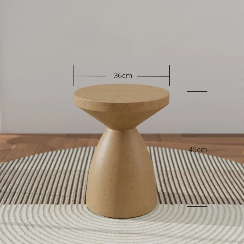 Simple Coffee Tables Creative Modern Round Table Aesthetic Design Mini Table Luxury Elegant Hall Furniture Household Living Room