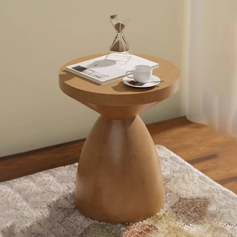Simple Coffee Tables Creative Modern Round Table Aesthetic Design Mini Table Luxury Elegant Hall Furniture Household Living Room