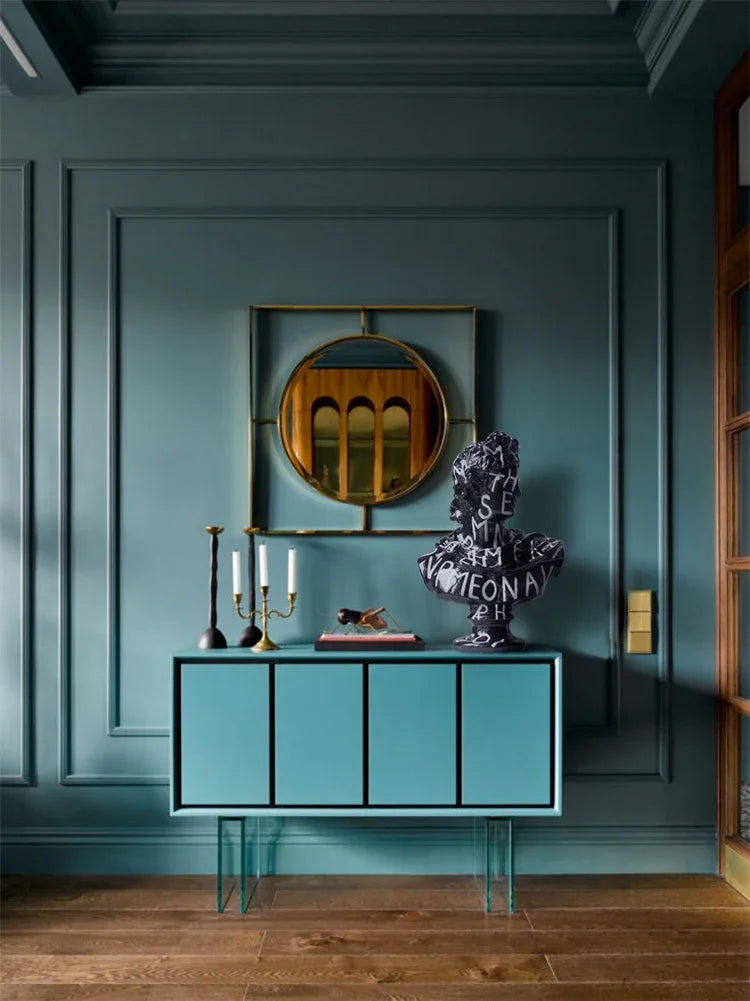 Luxury Large Sculptured Ornaments Figurines for Interior Sculptured Ornaments Nordic Statue Home Decoration Accessories Gift